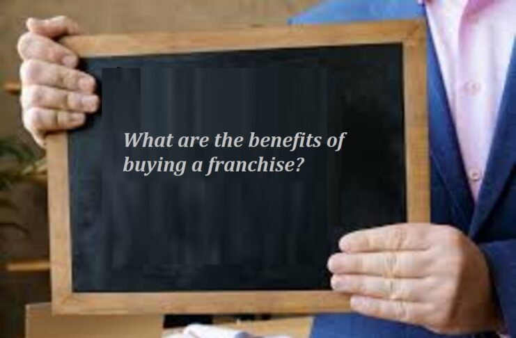 What are the benefits of buying a franchise?